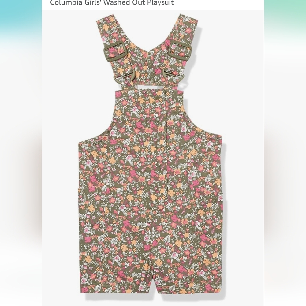Columbia Washed Out Playsuit Floral Romper